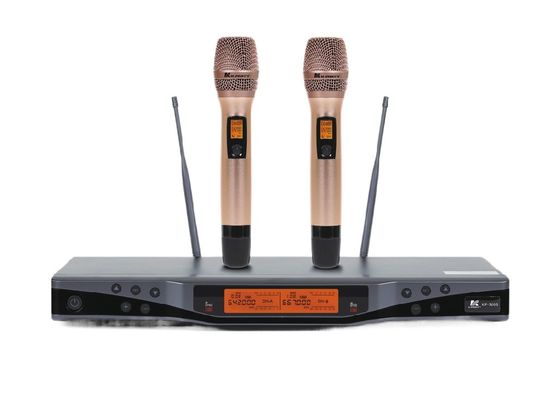 KP-520S میکروفون بی سیم حرفه ای UHF باند کانال فاصله 250KHz