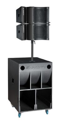 10 اینچ Active Line Array اسپیکرهای فرکانس کامل اسپیکر Ultra Low Speaker سه کانال V-10/V-18