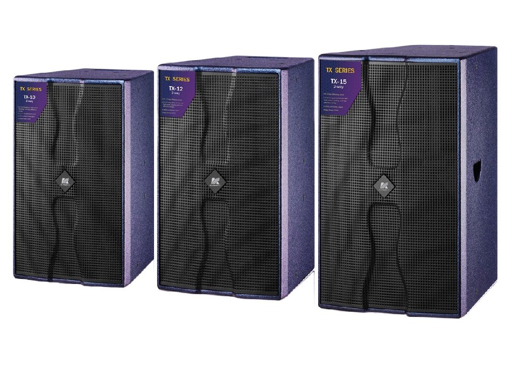 بلندگو KTV سری High End Sound TX دو راه بلندگو فرکانس کامل