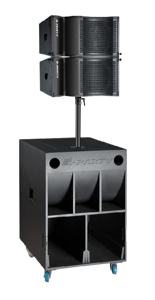 10 اینچ Active Line Array اسپیکرهای فرکانس کامل اسپیکر Ultra Low Speaker سه کانال V-10/V-18