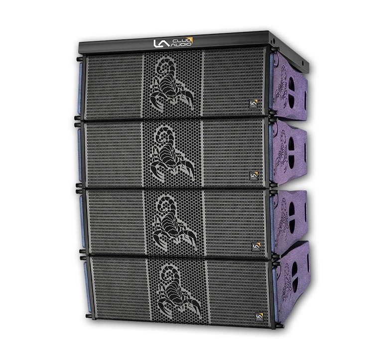 LA-312 Neodymium بلندگو مغناطیسی 76 هسته ضد آب 52 هسته 75 هسته خطی Horn Tweeter