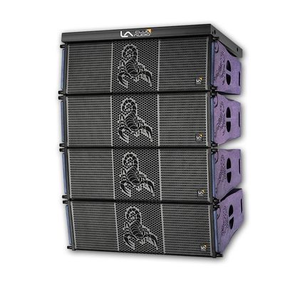 LA-312 Neodymium بلندگو مغناطیسی 76 هسته ضد آب 52 هسته 75 هسته خطی Horn Tweeter